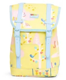 Penny Scallan Buckle Up Park Life Backpack Yellow - 8.6 Inches