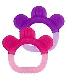Green Sprouts Silicone Teether Pink & Purple - 2 Piece