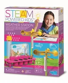 4M Girl Steam  Weather Station - Multicoloured