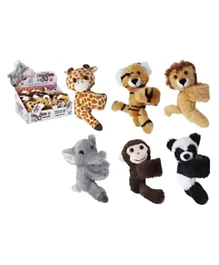 PMS Zoo Snapband Plush Mini Hugglers Pack of 1 - Assorted Colors and Designs