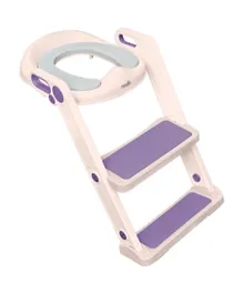 Moon Kids Step Stool Potty Trainer Seat - Pink and Purple