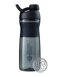 Blender Bottle Sportmixer Twist Cap Shaker Bottle with Blender Ball Black - 28oz