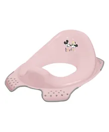 Keeeper Disney Toilet Seat With Anti-Slip Function Minnie Mickey - Pink