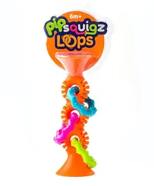 Fat Brain Toys Pip Squigz Loops - Orange