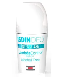 Isdin Intense 48h Lambda Control Roll-On Deodorant Alcohol free - 50ml