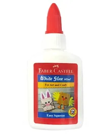 Faber Castell Glue Bottle White - 40 ml