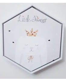 Factory Price Canvas Baby Room Little Princess Wall Plaques - Multicolour