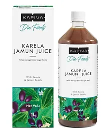 Kapiva Karela Jamun Juice - 1L