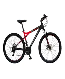 Spartan Ampezzo Men's MTB Mountain Alloy Bicycle Red - 27.5 Inches