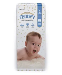 Teddyy Premium Baby Diapers Pants Size 4 - 32 Pieces