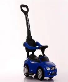 Fiddlys 3 In 1 Luxury Push Car Ride On - Blue