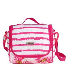 Change Lunch Bag - Pink & White
