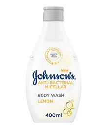 Johnson’s Anti-bacterial Micellar Body Wash Lemon - 400ml