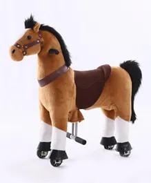 توبيز بونيسيكل - حصان ركوب للأطفال  - بني فاتح