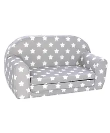 Delsit Sofa Bed - Grey with White Stars