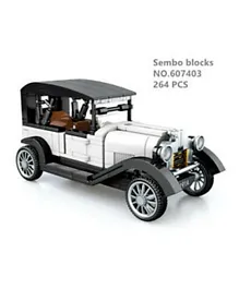 Sembo 607403 Classic Passion Car Building Block Set - 264 Pieces