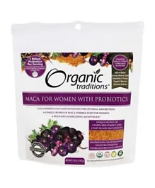 Organic Traditions Women's Maca Powder With Probiotics - 150g