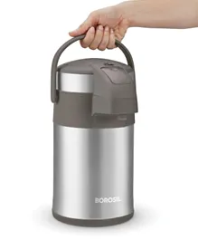 Borosil Airpot Vacuum Insulated Flask With Pump - 3L