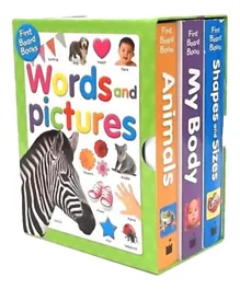 Little Learning Library Word & Pictures Pack of 3 - 30 Pages