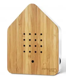 Zwitscherbox Wooden Relaxing Sound Box Bamboo - White