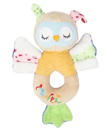Little Angel Baby Crib Soft Stuffed Rattle Pacifying Toy - Owl