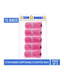 Star Babies - Scented Bag Pink Pack of 30 (450 Bags)