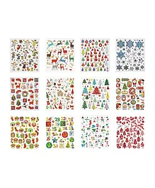 Craftbox Bigger Xmas Sticker Book - 12 Sheets
