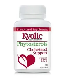Kyolic Formula 107 Phytosterol 80 Capsules - 10741