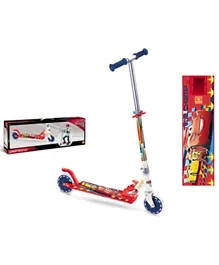 Disney Pixar Cars 2 Wheeled Scooter Cars 3 - Red