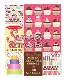 Melissa & Doug Sweets & Treats Sticker Pad - 500 Stickers