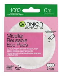 Garnier Micellar Eco Pads - 3 Pieces