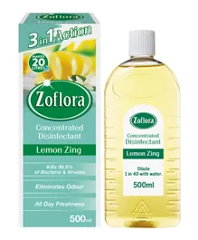 Zoflora Lemon Zing Multipurpose Concentrated Disinfectant - 500mL