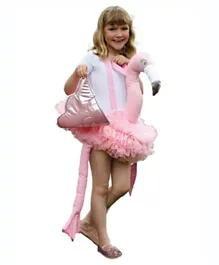 Party Centre/Travis Ride In Flamingo Costume - Pink