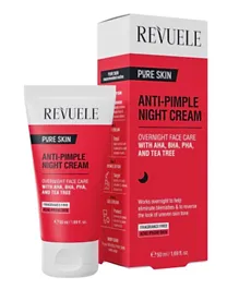 REVUELE Anti Pimple Night Cream - 50mL