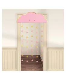 Party Centre Oh Baby Girl Door Curtain - Pink