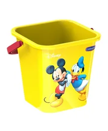 Cosmoplast Disney Mickey & Friends Boys Square Sandbucket with Handle - 3L
