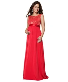 Mums & Bumps Tiffany Rose Valencia Maternity Gown - Red