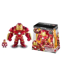 Jada Marvel Figure 15.2 cm Hulkbuster + 5 cm Ironman - Red