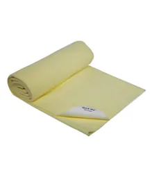Quick Dry Mattress Protector Medium - Yellow