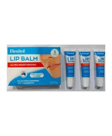 Flexitol Lip Balm Pack of 3 - 10g