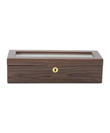 PAN Home Hampton Wooden Watch Box Organizer  - Natural