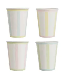 Ginger Ray Easter Check Paper Cups - Pack of 8