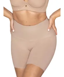 Mums & Bumps - Leonisa Firm High Waisted Shaper Slip Shorts - Nude