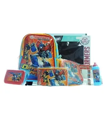 Transformers 6 in 1 Trolley Bag Set - Blue