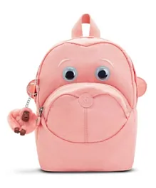 KIPLING Monkey Faster Kids Backpack Pink Candy C - 11 Inches