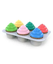 Bright Starts Sort & Sweet Cupcakes Shape Sorter - 6 Pieces