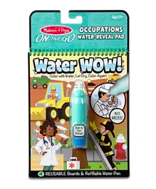 Melissa & Doug On the Go Water Wow Occupations - Multicolour