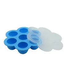 Eazy Kids Food Freezer Tray With 7 Moulds - Blue
