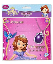 Party Centre Sofia The First Folded Loot Bags - Pack of 8
