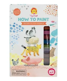 How to Paint - Watercolour Animals